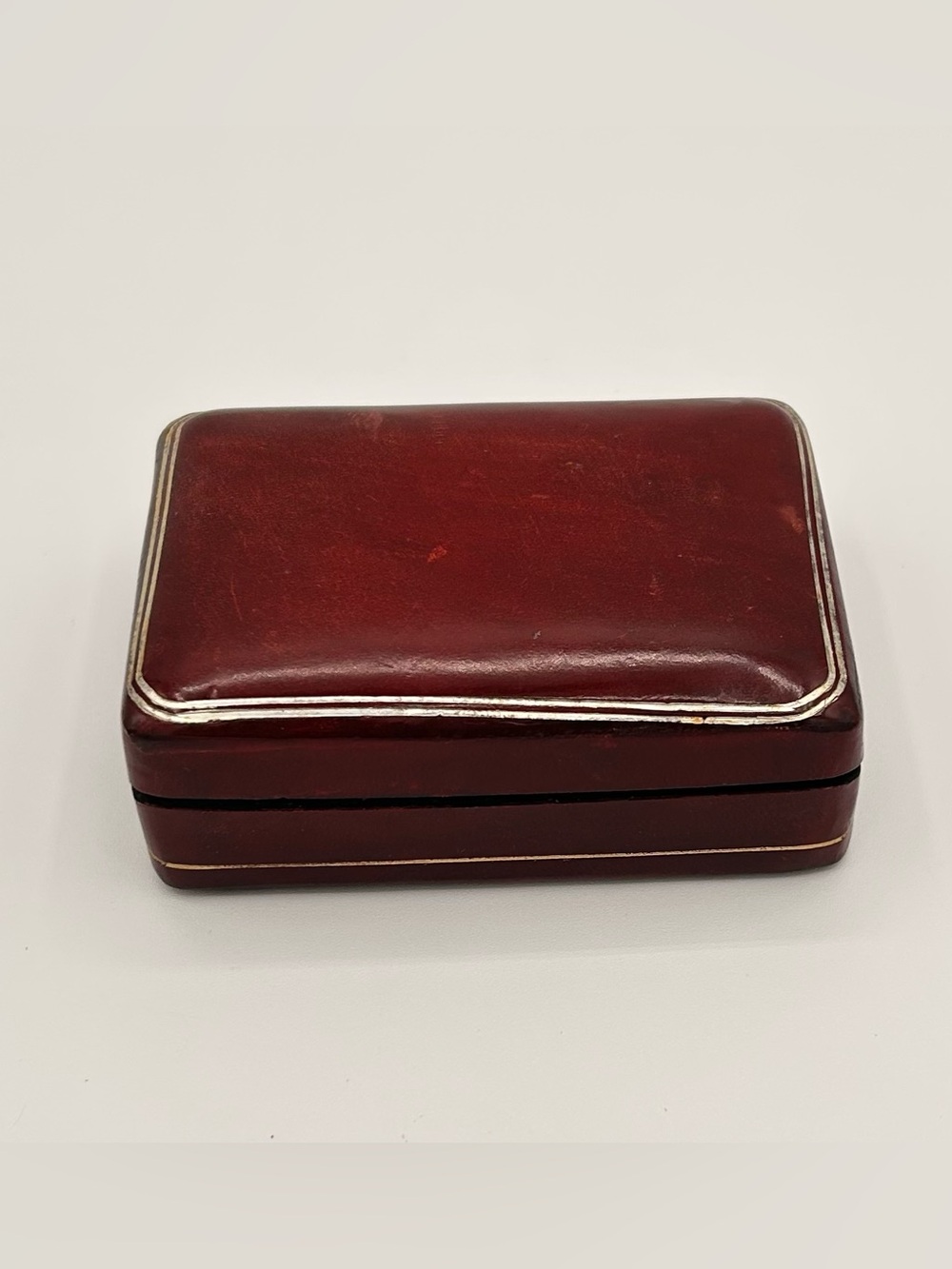 Italian Calf Leather Jewelry Trinket Box